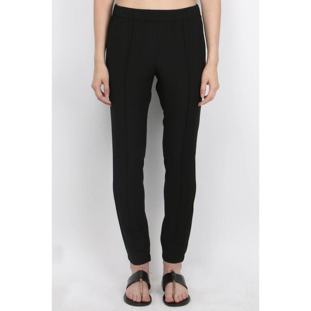 Brochu Walker Sofia Pant Black high-waisted trousers w elastic waistband